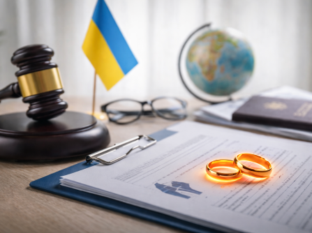 Розлучення, якщо чоловік або дружина за кордоном