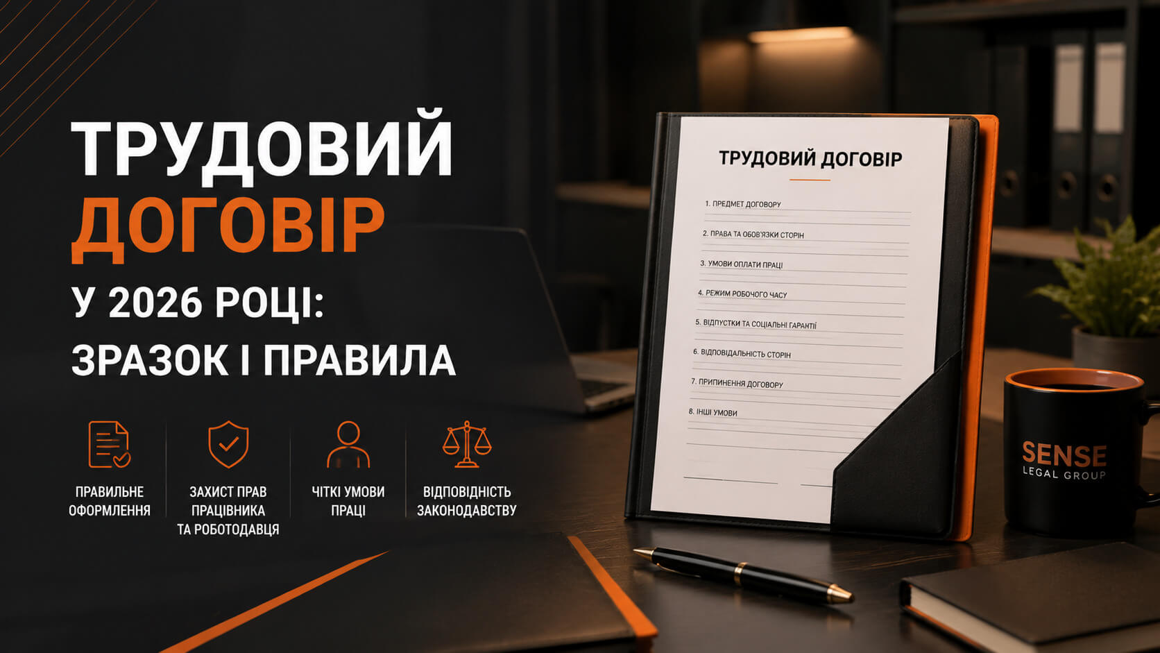 трудовий договір зразок 2026